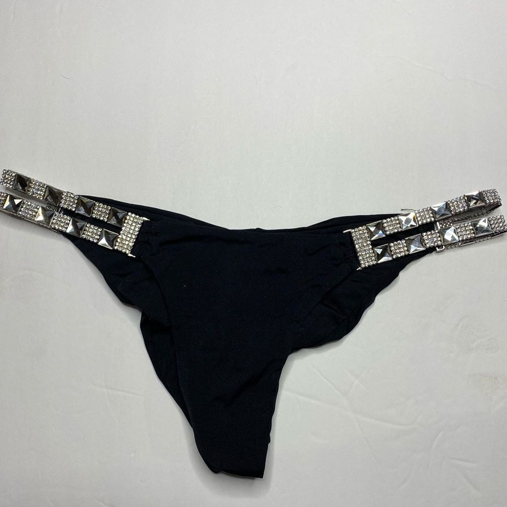 Beach Bunny Cosmic Crystal Rhinestone Bikini Bottom - Picture 3 of 8